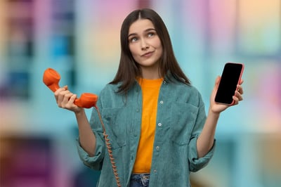 Vad är rätt för ditt företag: Fast telefoni vs. Molnbaserad telefoni