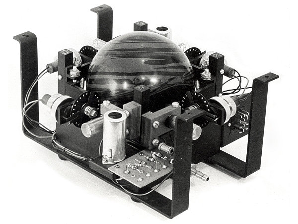 Bowling ball as track ball