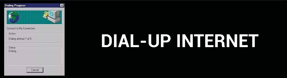 dial-up internet